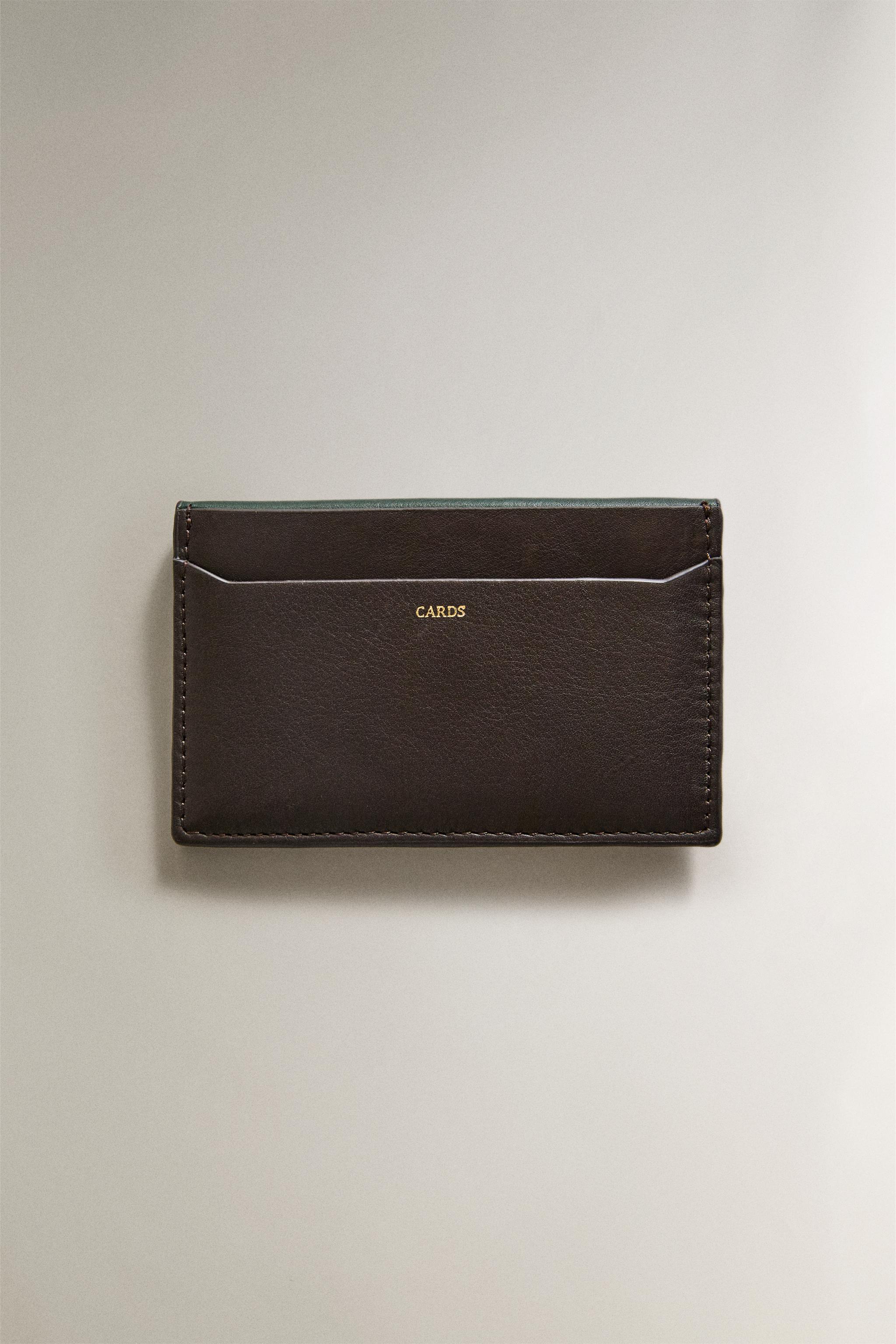PORTEFEUILLE EN CUIR
